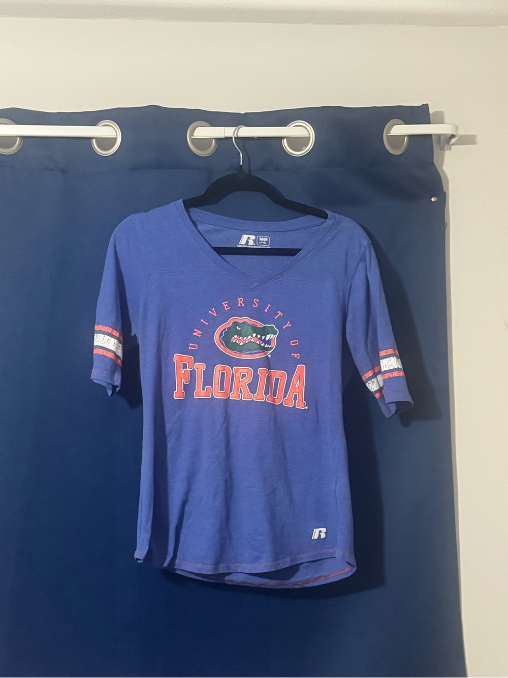 University of Florida' V-Neck Tee - Royal Blue